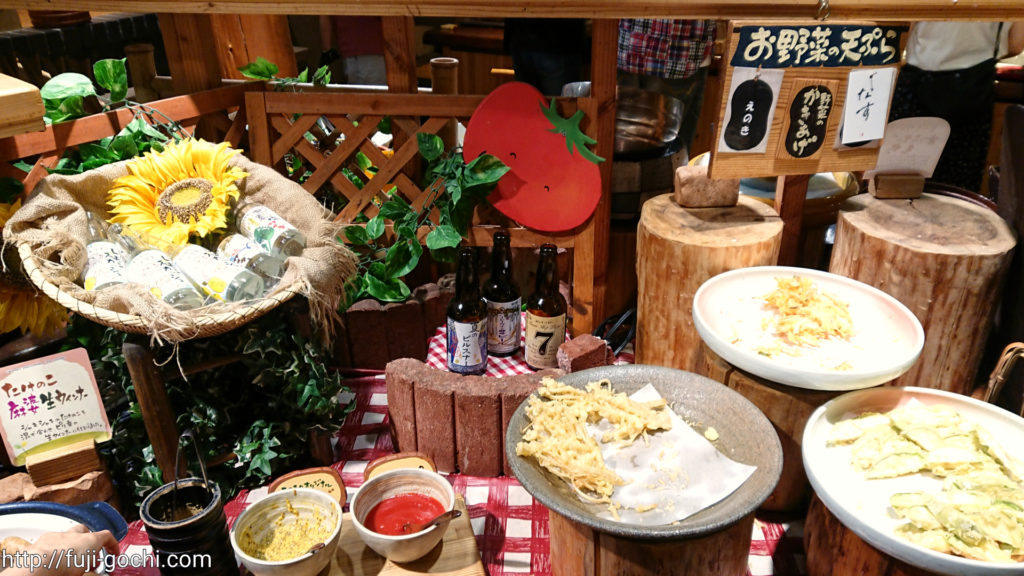 天ぷらコーナー